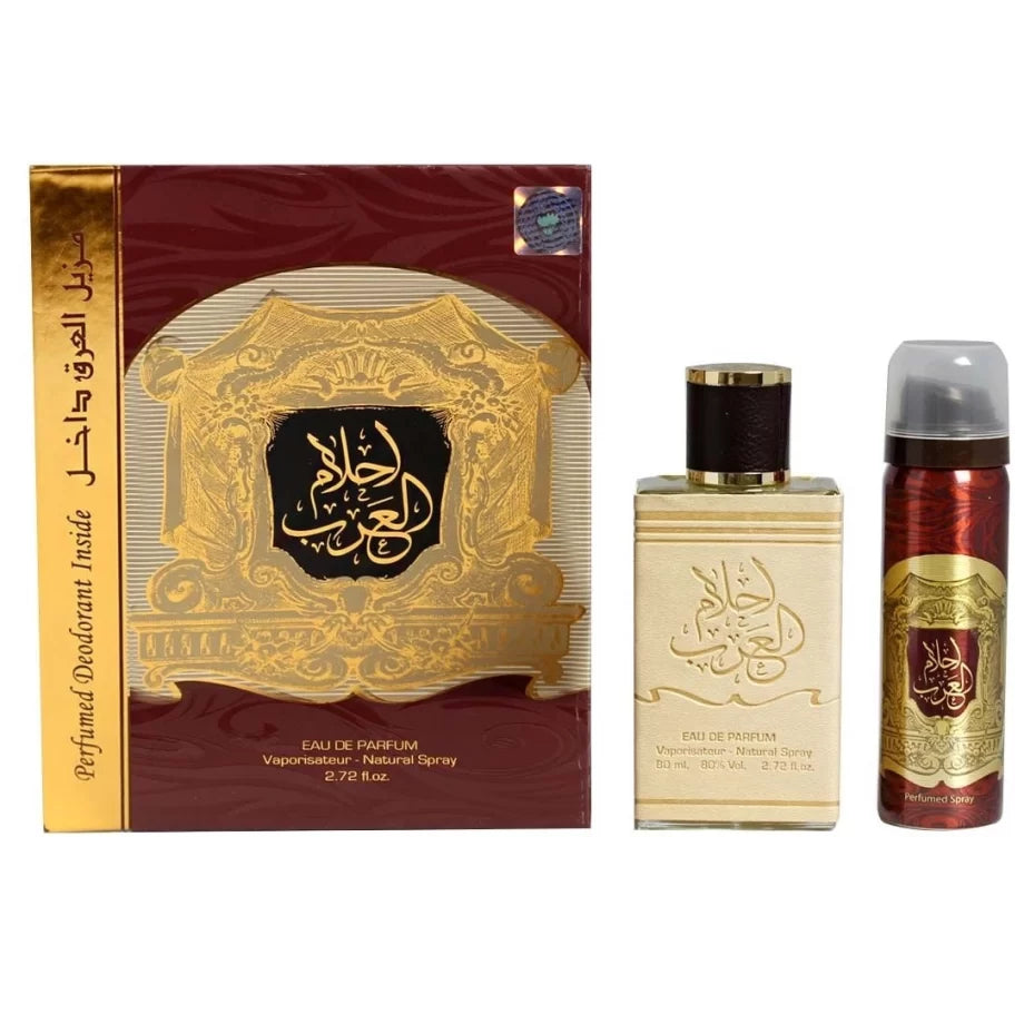 Ahlam Al Arab Eau de Parfum 80ml + Deo